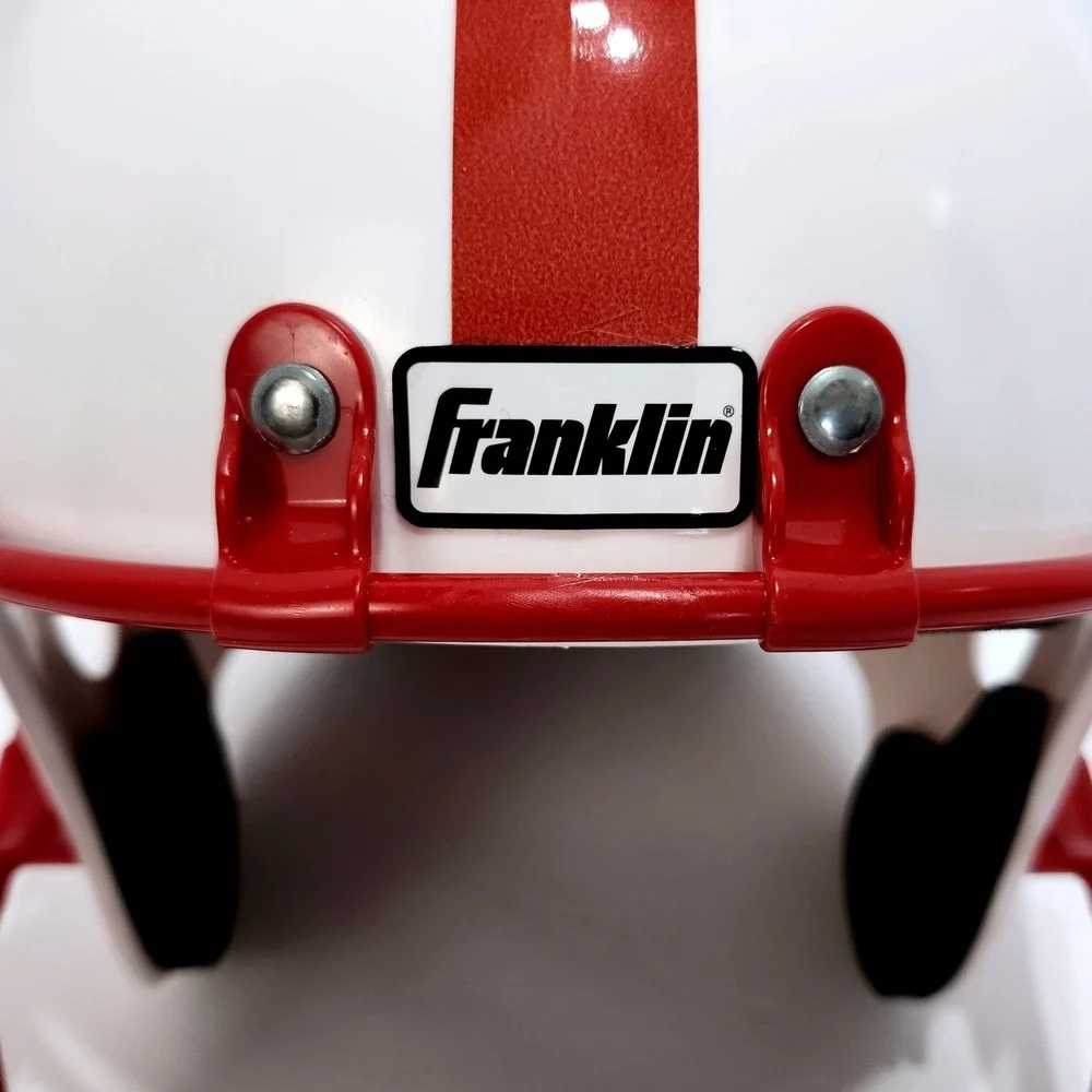 Franklin Nebraska Cornhuskers Plastic Display Youth Football Helmet White‎ Red
